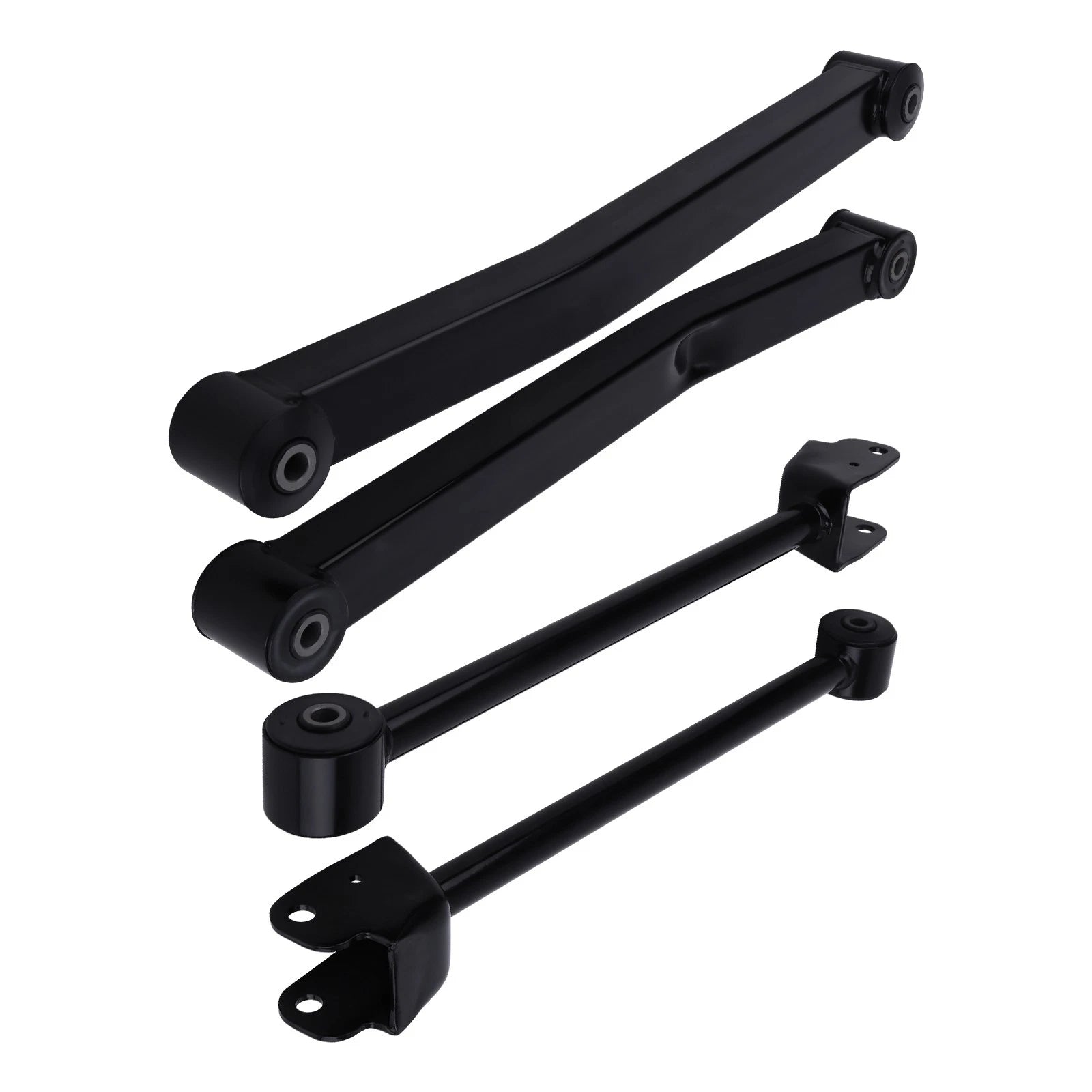 Set of 4 Front Lower & Upper Control Arms w/ Bushing for Jeep Wrangler JK (2007–2018)