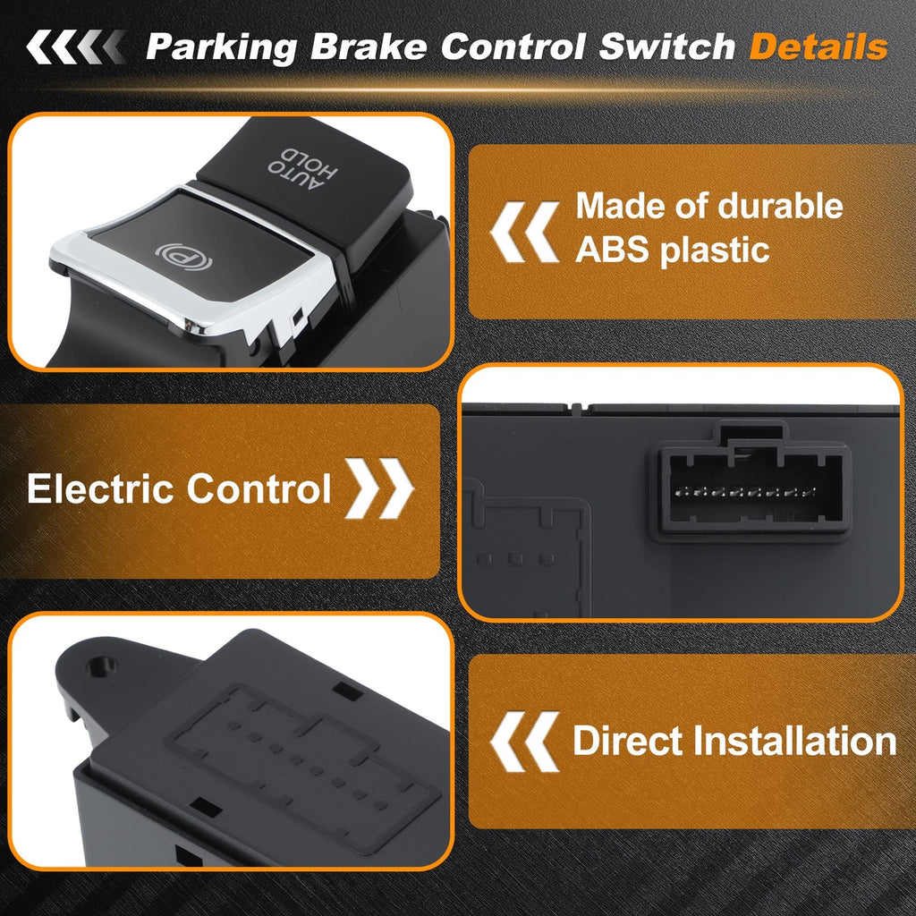 Electronic Parking Brake Switch 2X 937662T000 937662T000VA for Kia Optima (2013–2016)