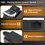 Electronic Parking Brake Switch 2X 937662T000 937662T000VA for Kia Optima (2013–2016)