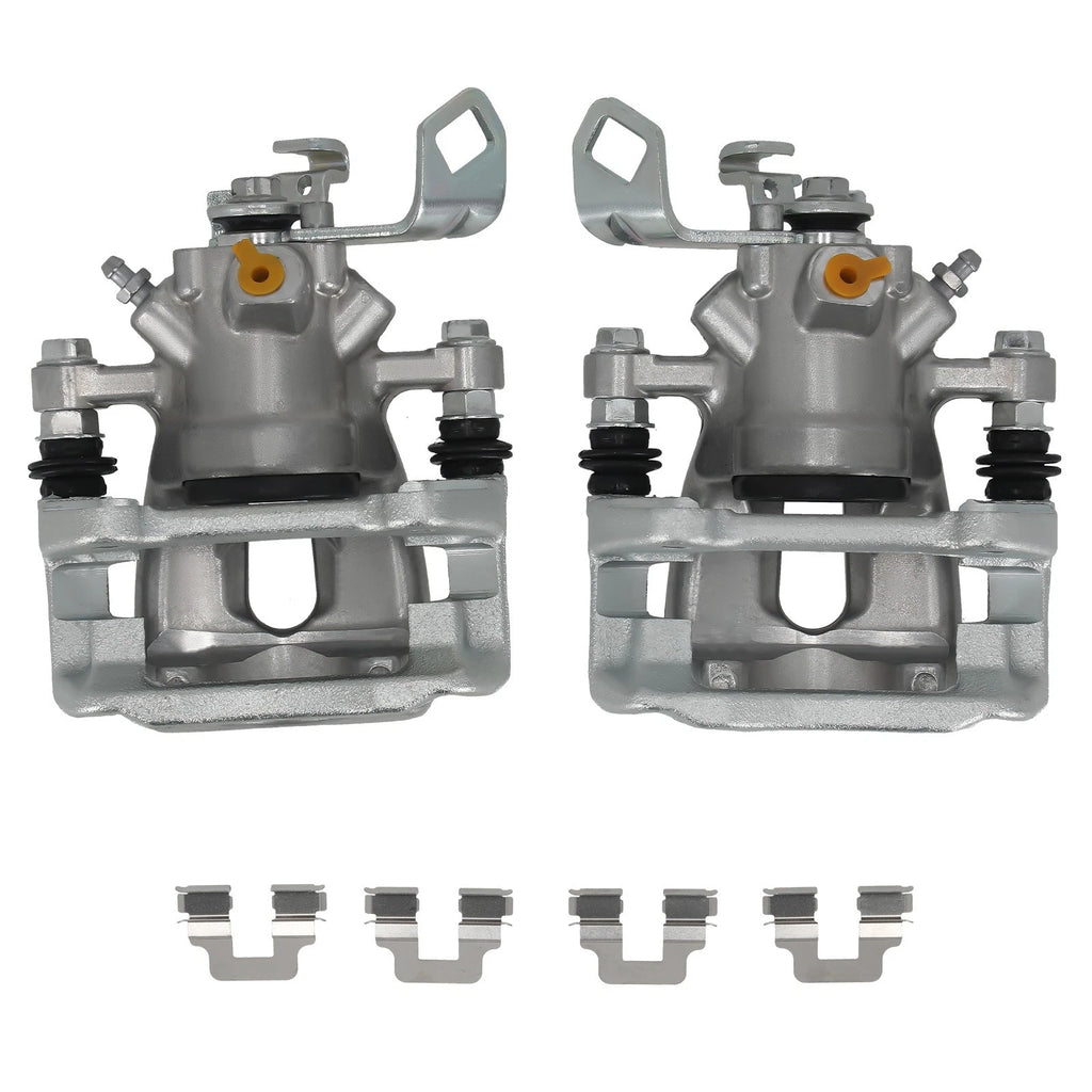 Set of 2 Rear Brake Calipers for Mini Cooper Base L4 1.6L (2009–2014)