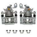 Set of 2 Rear Brake Calipers for Mini Cooper Base L4 1.6L (2009–2014)