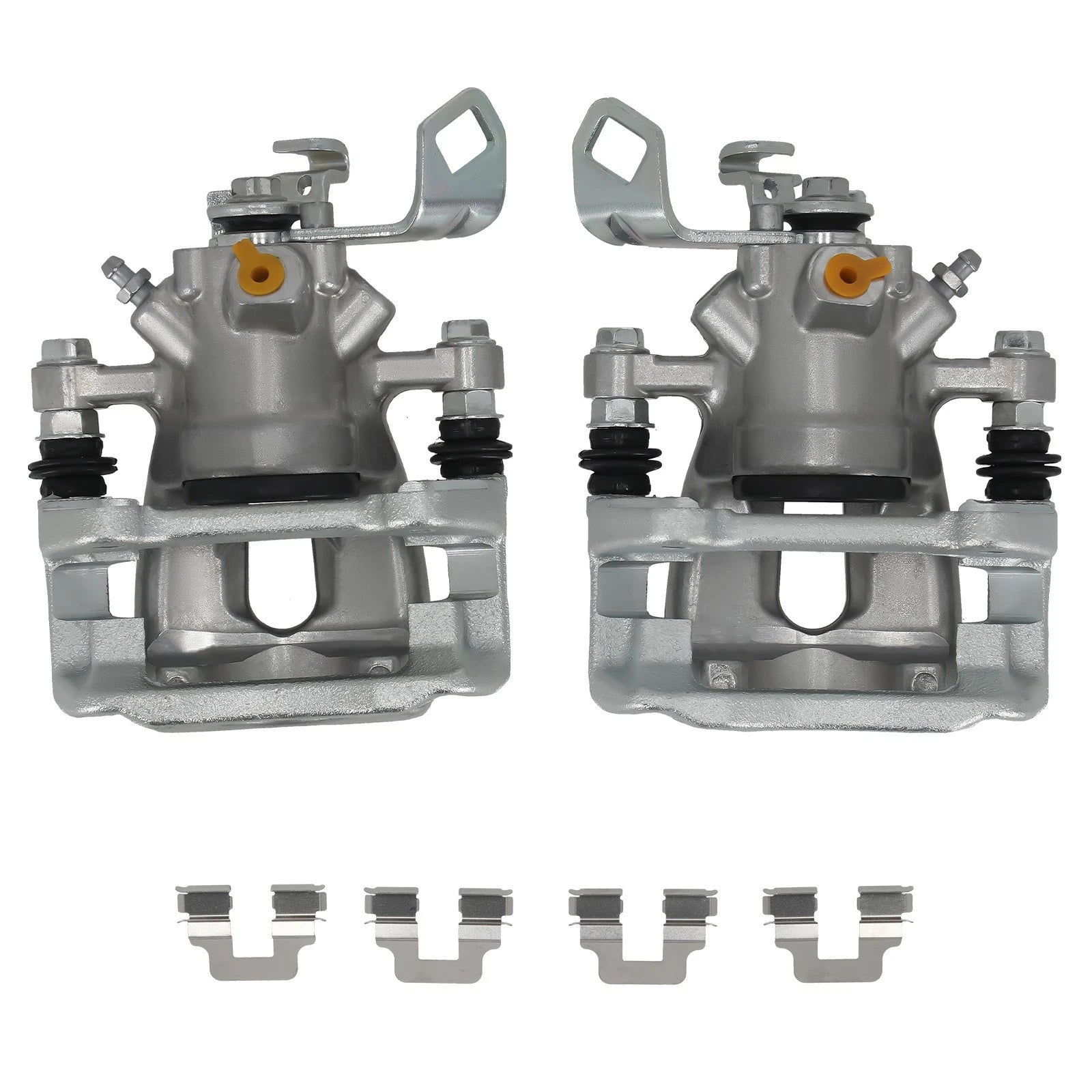 Set of 2 Rear Brake Calipers for Mini Cooper Base L4 1.6L (2009–2014)