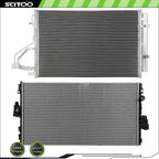 Radiator and A/C Condenser Kit for Hyundai Elantra (2011–2013)