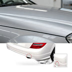 Rear Bumper Tow Hook Cover for Mercedes-Benz C-Class W204 (2013–2014)