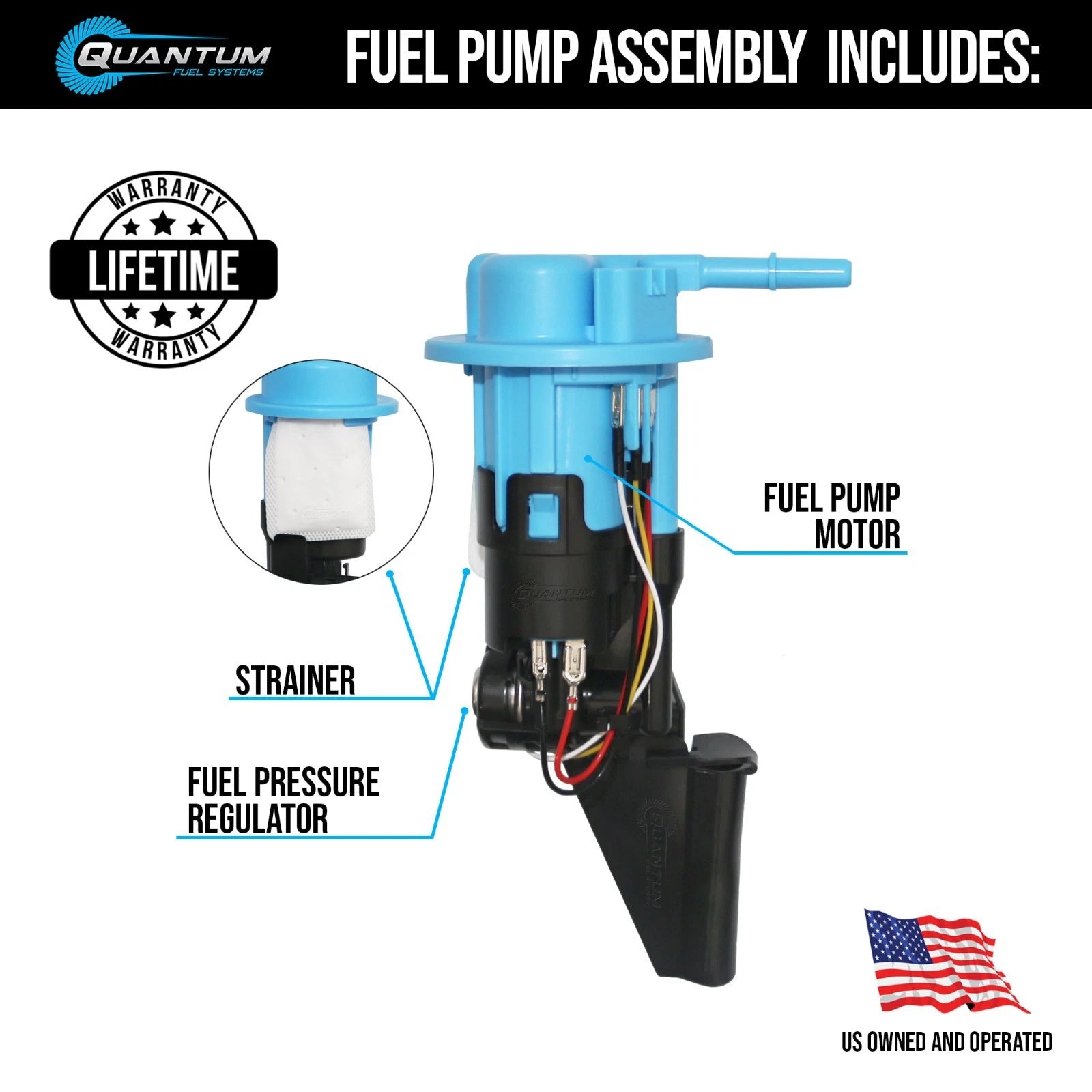 In-Tank Fuel Pump Module Set for Yamaha WR250 (2019–2025)