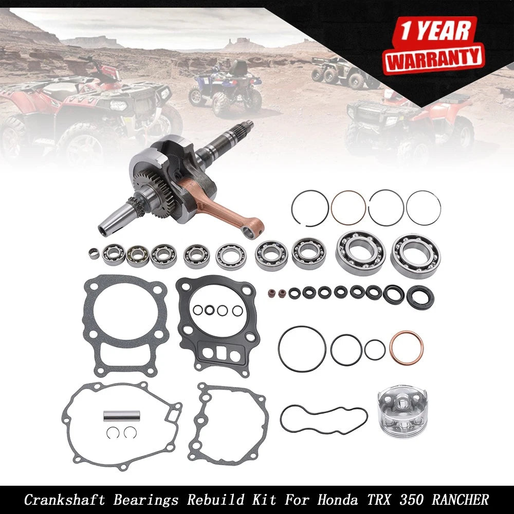 Crankshaft Bearings Rebuild Kit for Honda TRX 350 Rancher (2000â2006)