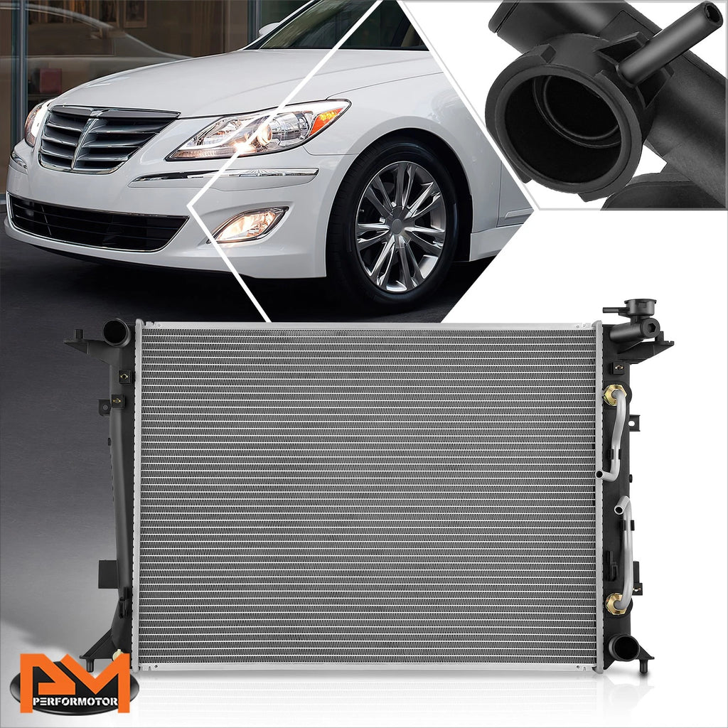 Aluminum Core Cooling Radiator for Genesis Coupe 3.8L (2010–2012) DPI-13151