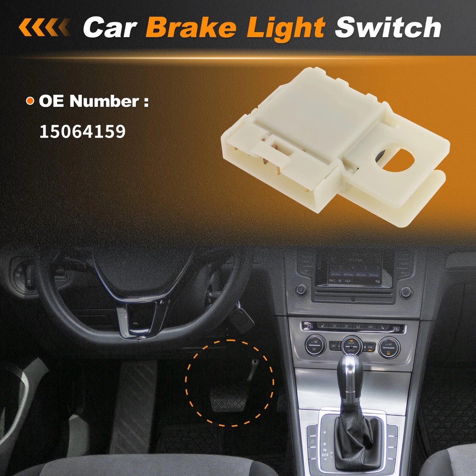 Brake Light Switch for Buick Rainier (2004–2007) 15064159