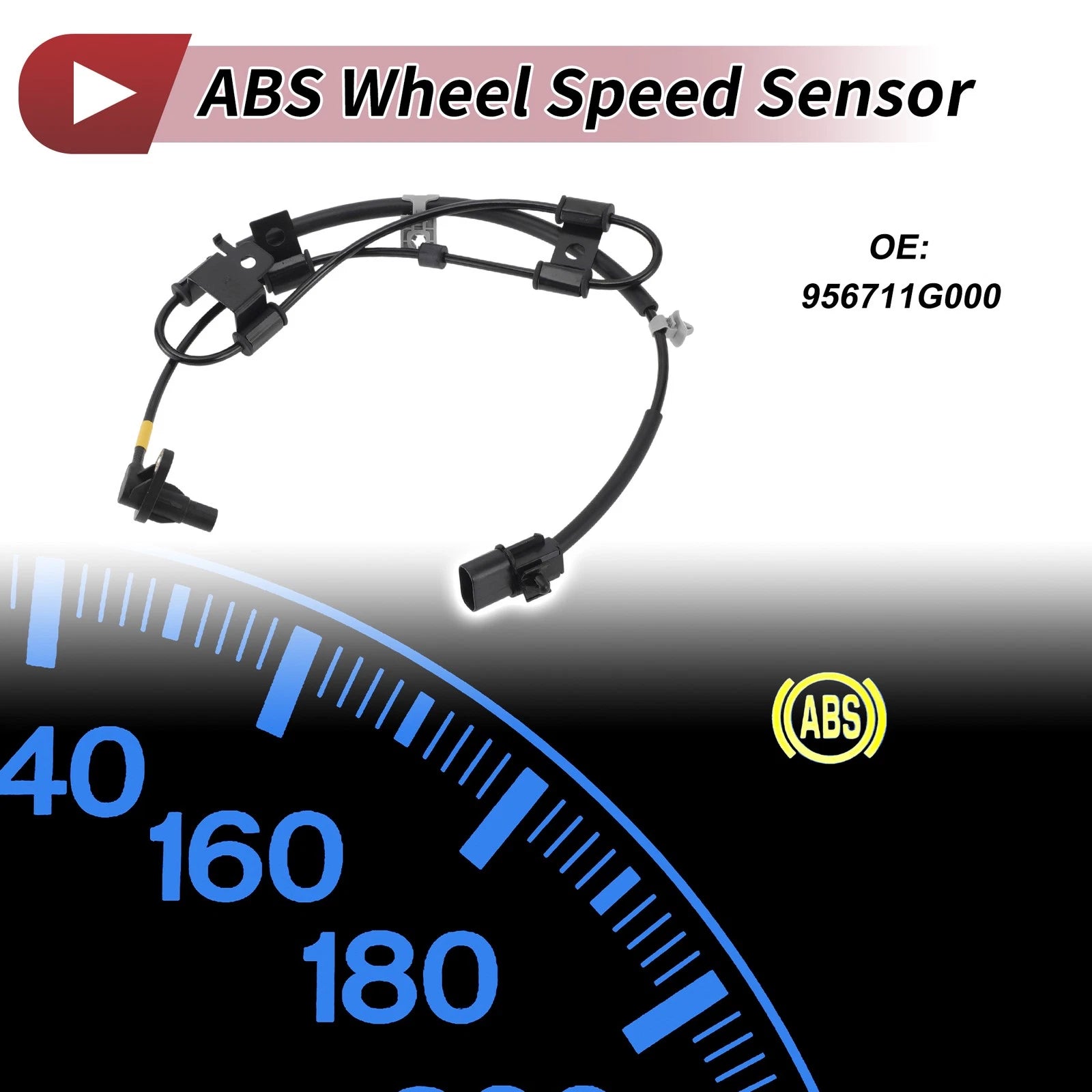 ABS Wheel Speed Sensor No. 956711G000 for Kia Rio5 (2006–2011) Front Right