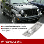 Clear Fender Mounted Marker Signal Lights for Jeep Liberty (2005–2007)