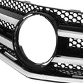 Front Bumper Grill for Mercedes-Benz C230 C250 C300 C350 C63 AMG (2008–2011)