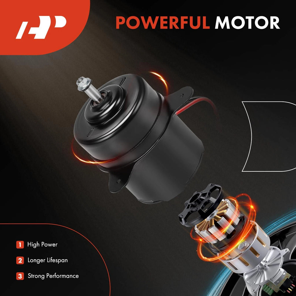 Left Radiator Fan Cooling Motor for Honda CR-V (1997–2001)