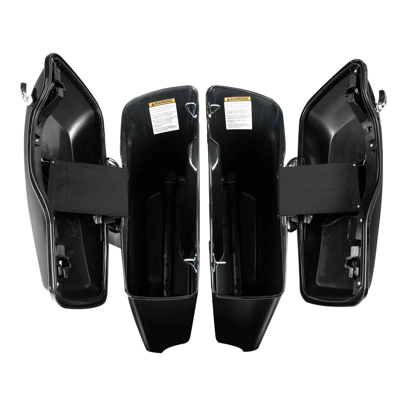 4" Stretched Hard Saddlebags for Harley Touring Models (2014–2024)