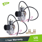 2X Carburetors for Yamaha Banshee (1987–2006) 34MM PWK