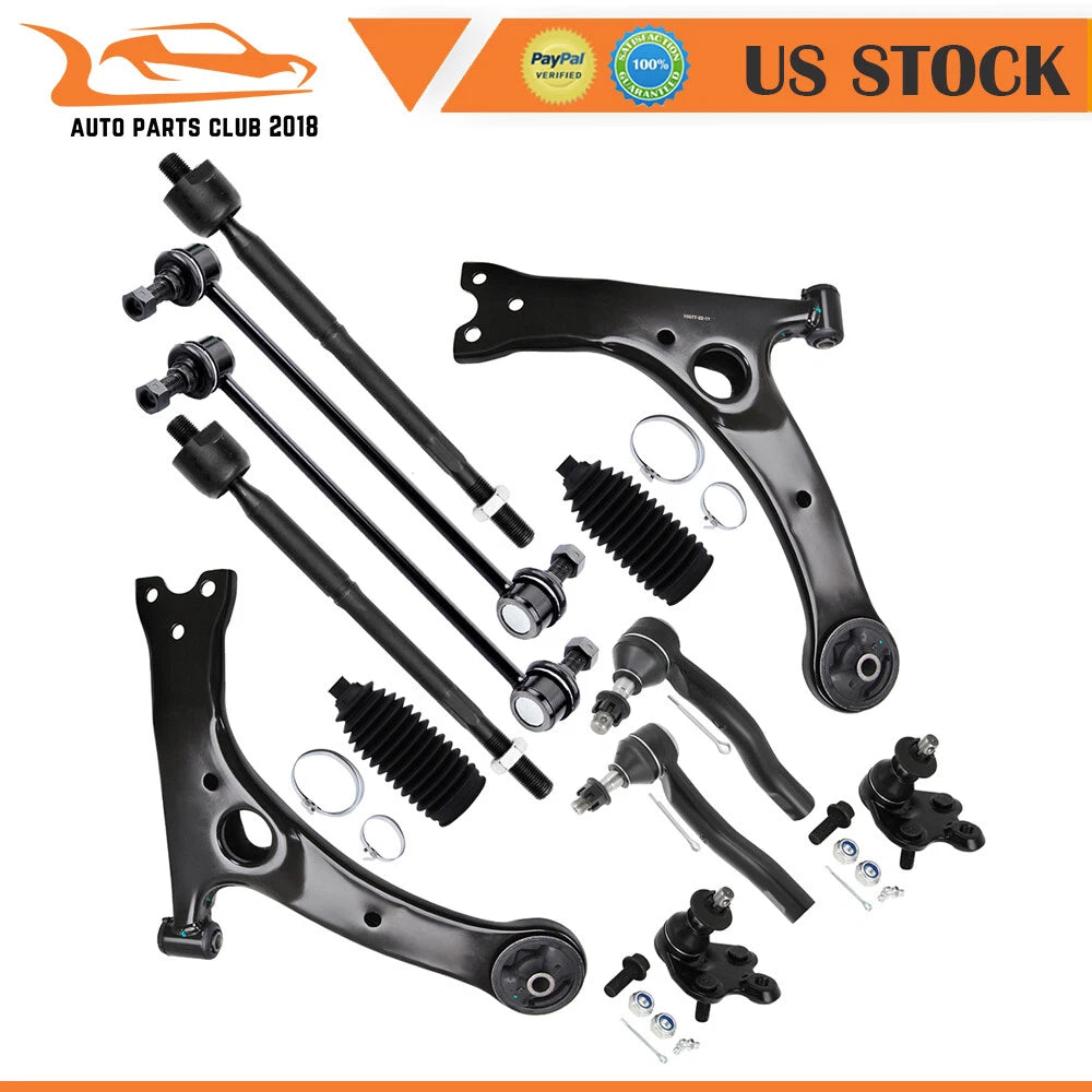 12pcs Front Lower Control Arm with Ball Joints for Toyota Prius (2004–2009)