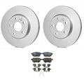Set of 2 Bosch QuietCast Rear Rotors & TRW Pro Ceramic Pads for CT200h (2011–2017)