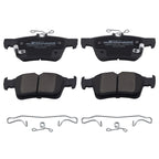 Rear Brake Pads Set for Acura RDX (2019–2025) Honda Civic (2016–2025) w/Hardware