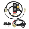 Handlebar & Key Switch for Honda Foreman 450 ES TRX450FE TRX450ES (1998–2004)