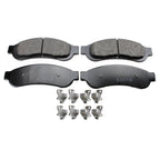 Set of 4 Akebono ProACT Rear Ceramic Brake Pads for Ford F-250 F-350 SD (2005–2023)