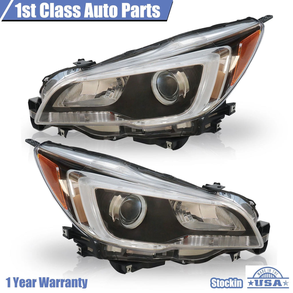 Halogen Headlight Set for Subaru Legacy Outback (2015-2017)