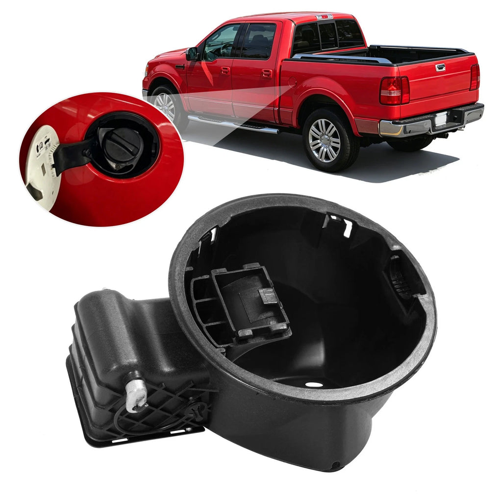 Fuel Gas Filler Door Cap Housing with Hinge for Ford F150, Lincoln Mark LT (2004–2008)