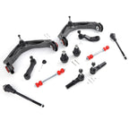 Front Upper Control Arms Sway Bar Links for 2001-2010 Silverado Sierra 2500 3500