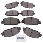 Set of 8 Ceramic Brake Pads for Honda HR-V (2016–2022)