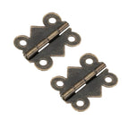 10x Butterfly Hinge for Vintage Jewelry Box (33mm x 40mm)