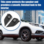 Pair Door Tweeter Speaker Panel Cover Trim for Honda CR-V (2012–2015) Black