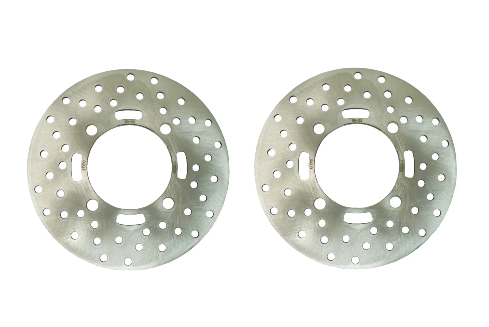 Set of 2 Precision Front Brake Rotors for Honda (45251-HP0-A5)