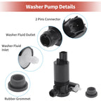 Windshield Washer Pump w/Grommet for Ford Edge (No. 5018129AA)