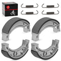 2X Front Brake Shoes Kit for Yamaha Tri-Moto 175 200 225 (1978–1983)