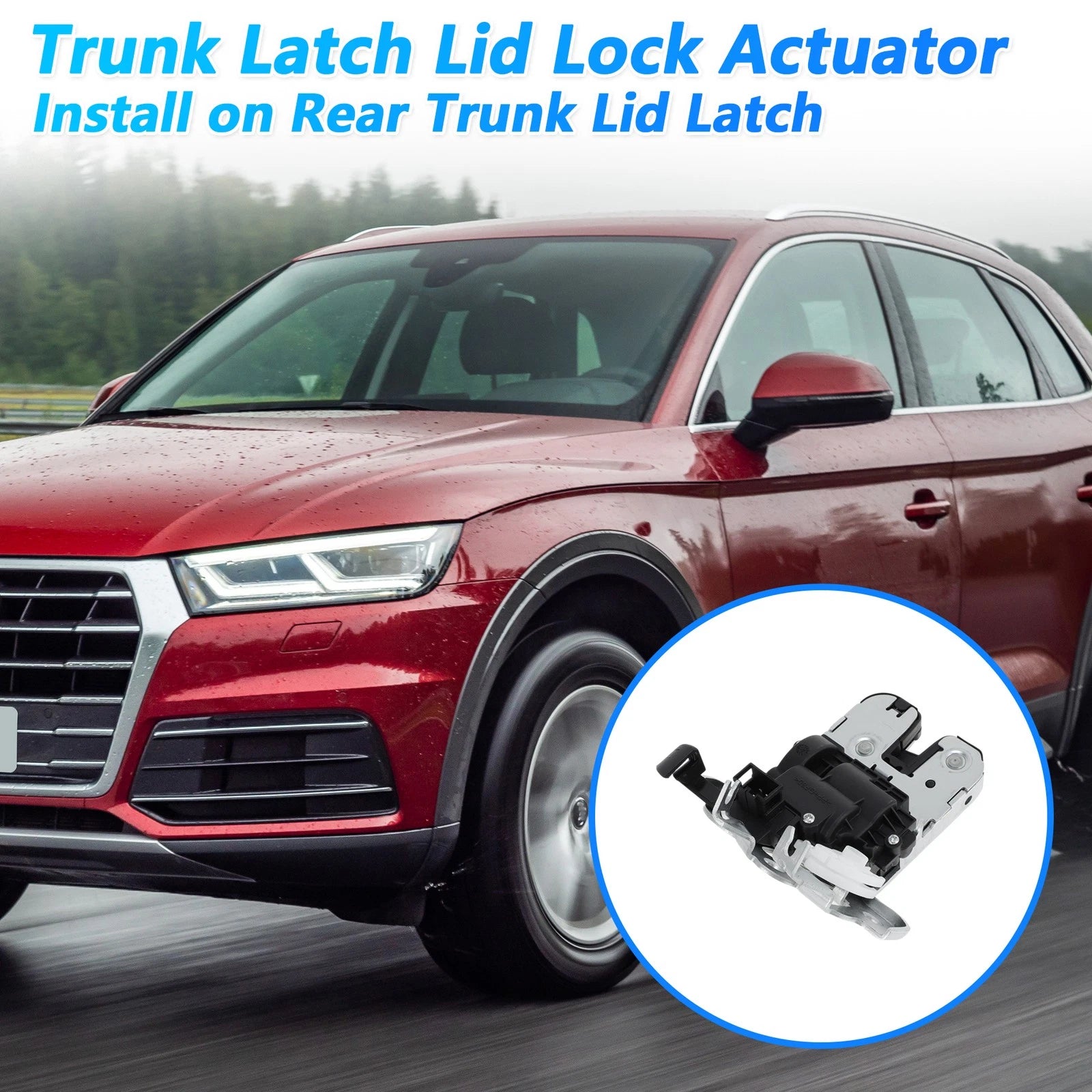 Rear Trunk Latch Lock Actuator for Audi Q5 (2008) No. 8R0827505