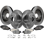 Brake Rotor and Pad Set for Chevy Silverado 1500 GMC Sierra 1500 (2007–2013)