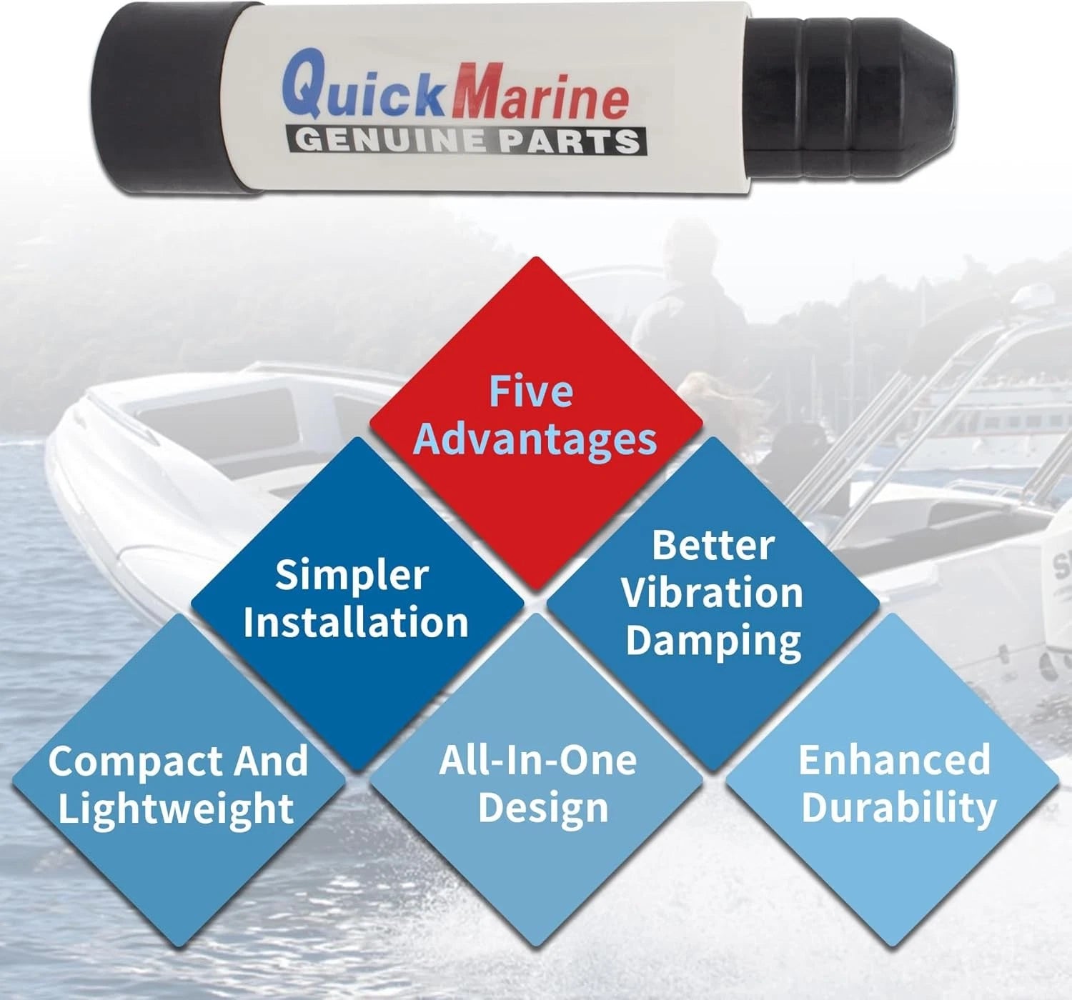 Transom Saver for Johnson Outboards (2/3 Ram)