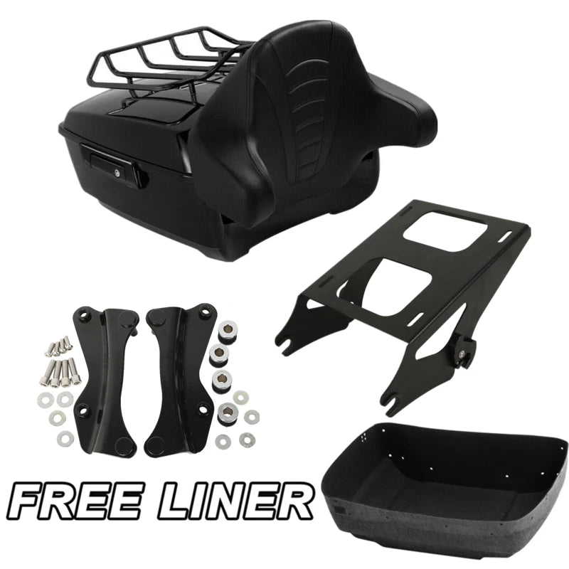 Trunk Pad Mount Rack Docking Kit for Harley Touring Glide (2014–Present)