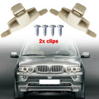 2 x Bracket Holder Sun Visor Clips Visor Splint for ABS&Metal (1999���2006)