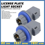 2X License Plate Tail Light Brake Lamp Socket F81Z13411AA for Ford F-150 F-250 (1997–2003)