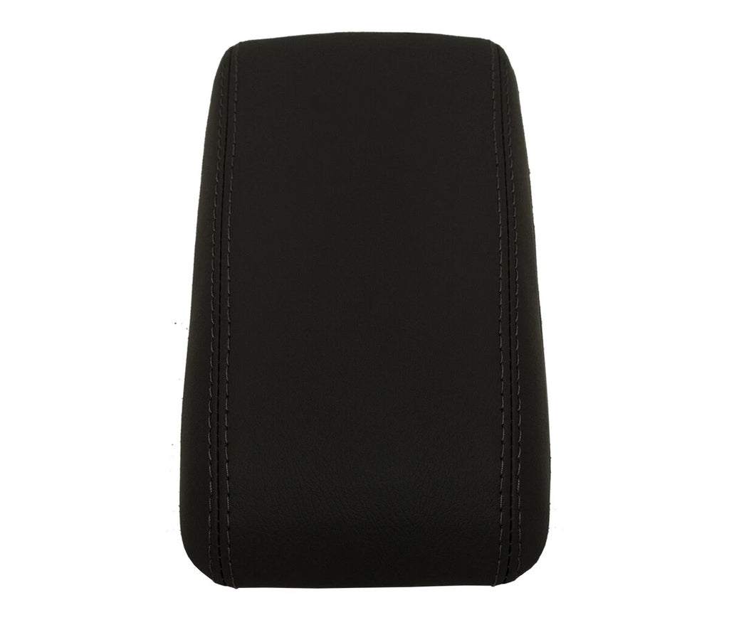 Center Console Lid Armrest Cover for Scion TC (2005–2010) Black PVC Leather