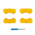 4X Amber Protective Lens Cover Kit for 3.5 Inch Round LED Driving Light Pods