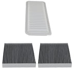 Air Filter 3 Pack for Toyota Highlander (2008–2010) V6 3.3L Cabin Engine