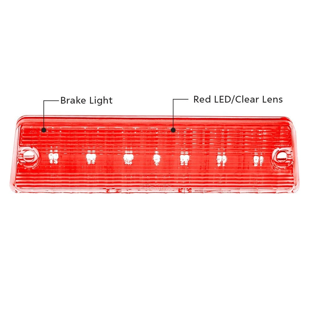 LED Bed Cargo Lamp Lens Replacement for 1988–1993 Chevrolet GMC Pickup