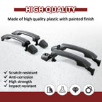 Set of Gray Painted Door Handles for Toyota Tundra Sequoia (2011–2019)