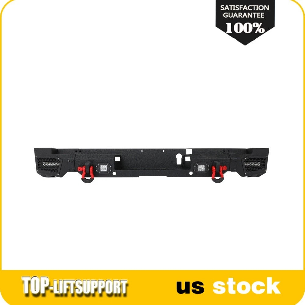 Steel Rear Bumper for Dodge RAM 1500 TRX (2021–2022) with LED Lights