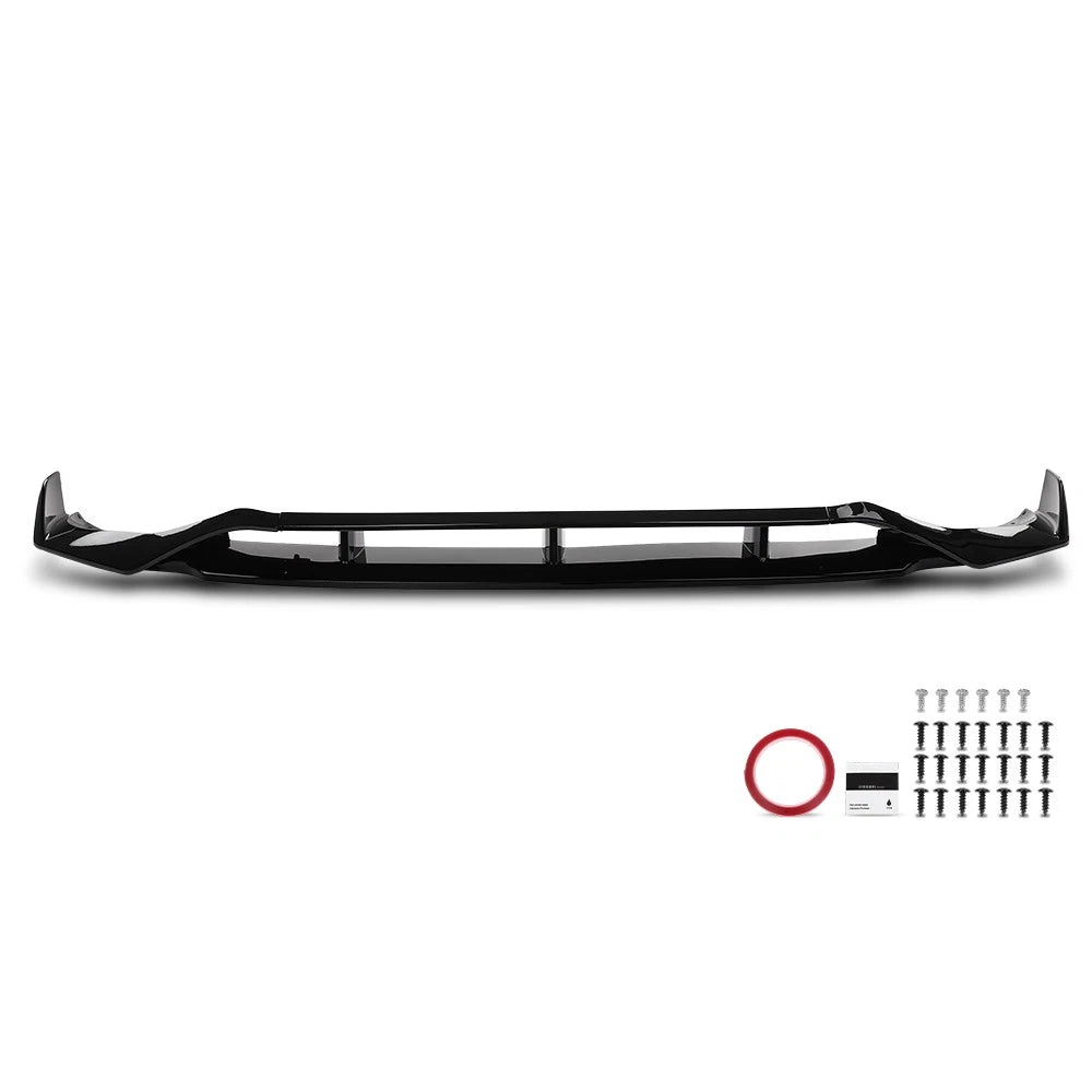 Front Bumper Lip Splitter for BMW X5 G05 (2019–2023) Glossy Black