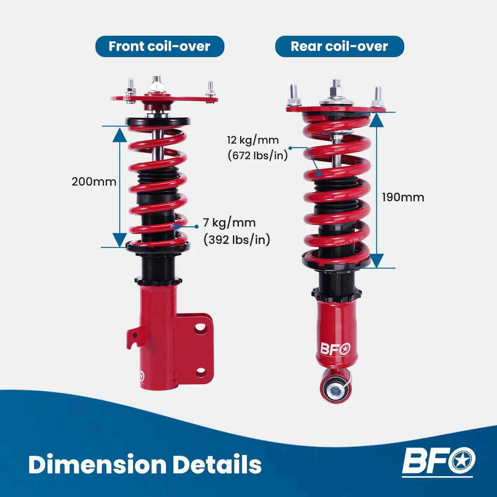 Adjustable Coilovers for Subaru Legacy (2005-2009)