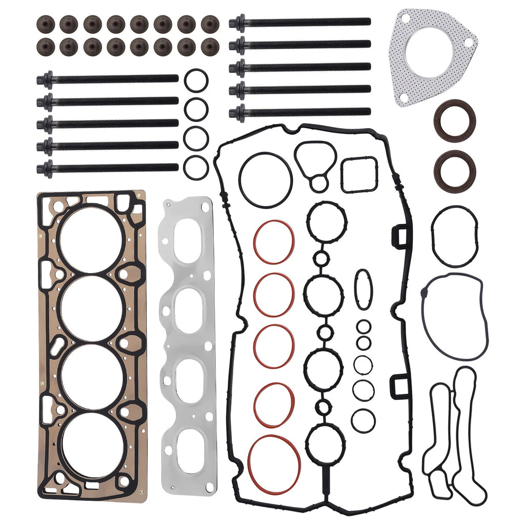Cylinder Head Set w/ Head Bolt for Chevrolet Sonic 2011–2017 1.8L L4 DOHC