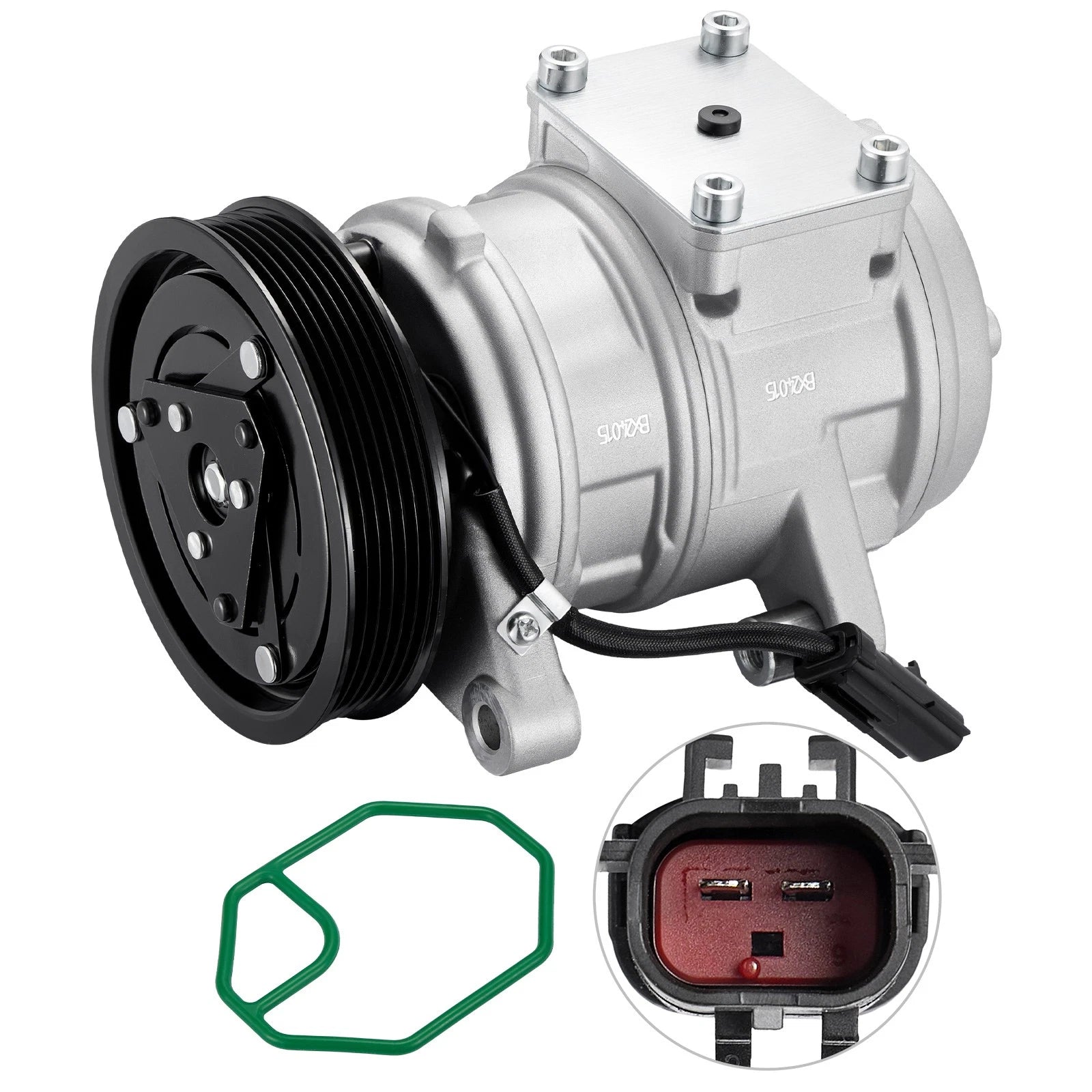 A/C Compressor for Jeep Wrangler TJ (2000–2006) & Grand Cherokee (1999–2004)