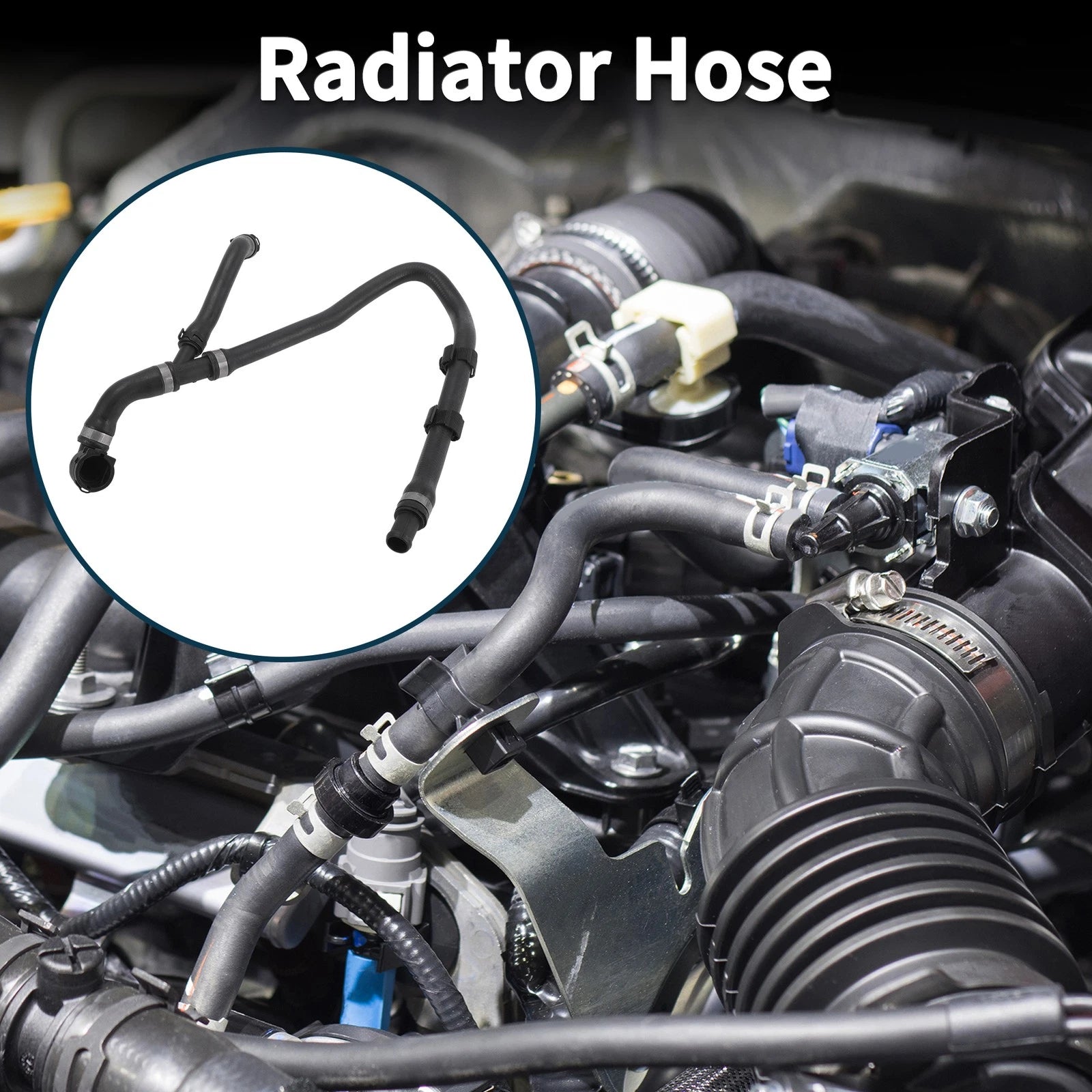 Radiator Hose No.17127646157 for BMW X3 (2010–2017) Cooling Liquid Tube