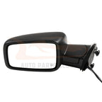 Set of 2 Power Heated Signal Black Exterior Mirrors for Dodge Ram (2009–2015)